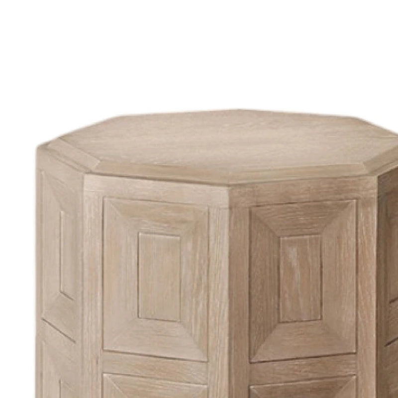 Accent Side End Table, Tawny Brown Wood, Rectangular 20 Inch