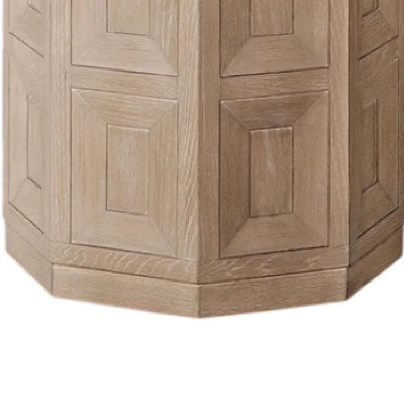 Accent Side End Table, Tawny Brown Wood, Rectangular 20 Inch