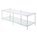 2 Tier Glass Coffee Table
