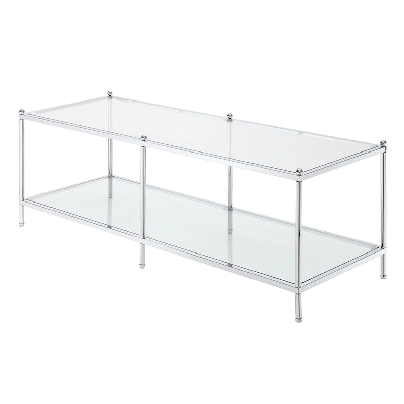 2 Tier Glass Coffee Table