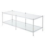 2 Tier Glass Coffee Table
