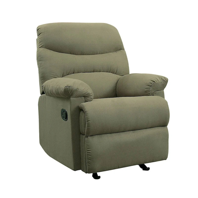 Pillow Top Arms Recliner with Tufted Back