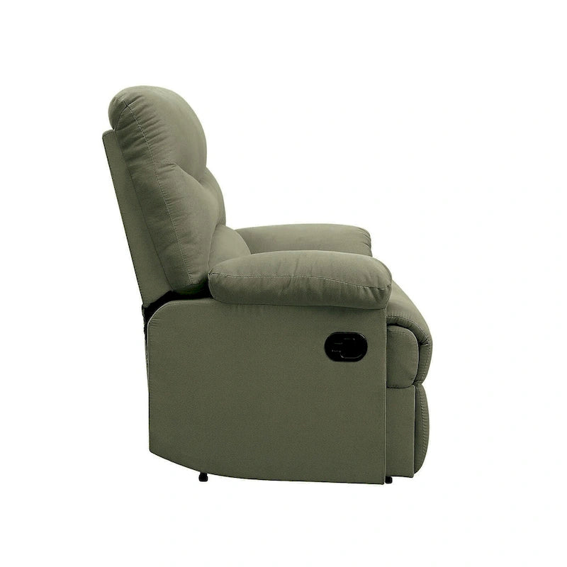 Pillow Top Arms Recliner with Tufted Back