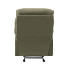 Pillow Top Arms Recliner with Tufted Back