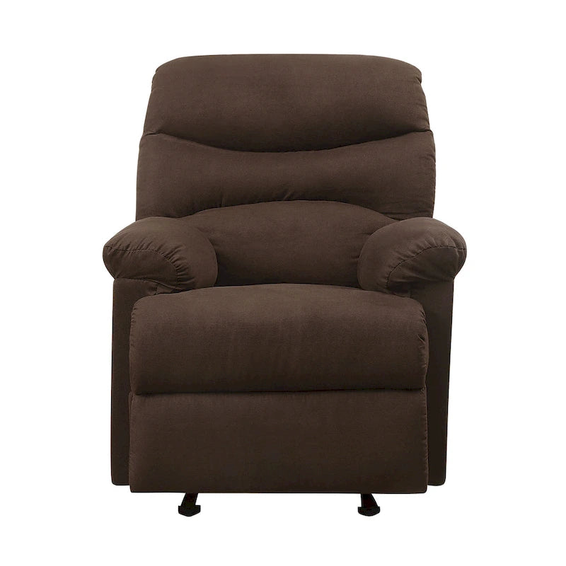 Pillow Top Arms Recliner with Tufted Back