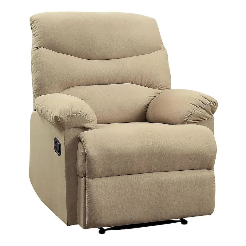 Pillow Top Arms Recliner with Tufted Back