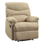 Pillow Top Arms Recliner with Tufted Back