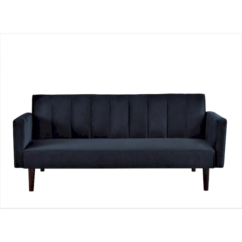Convertible Velvet Sofa Bed