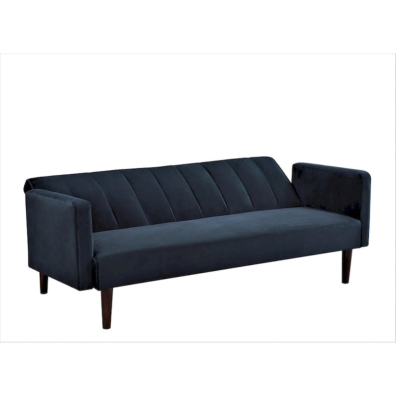 Convertible Velvet Sofa Bed