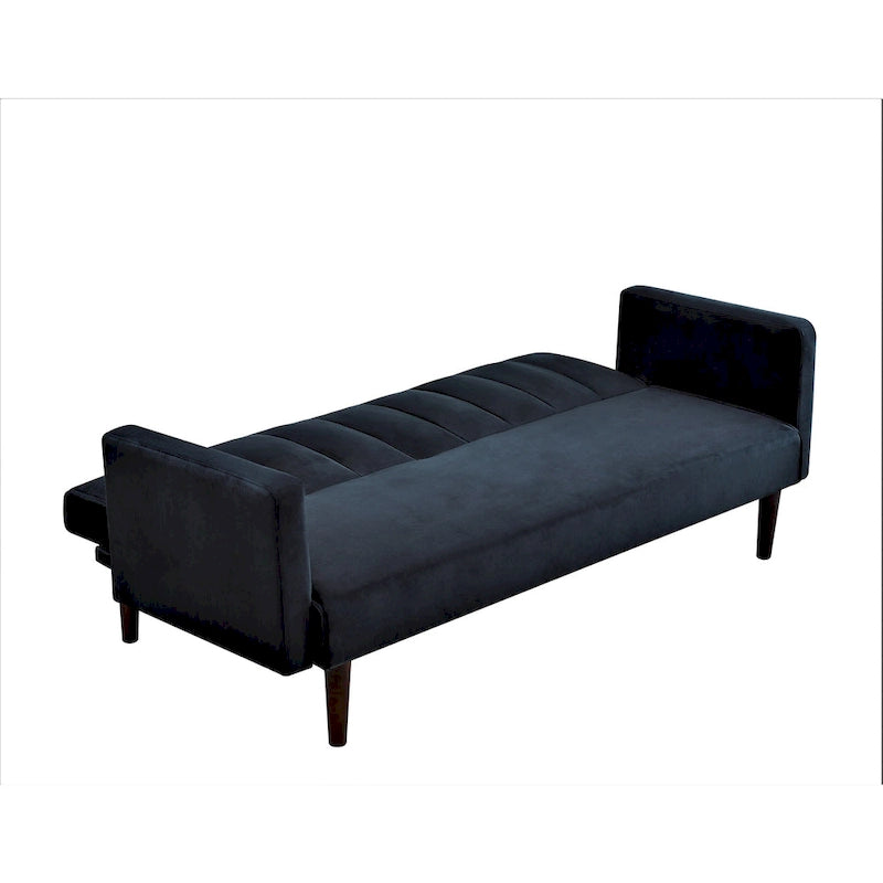 Convertible Velvet Sofa Bed