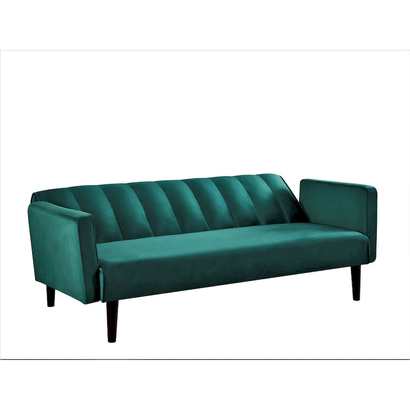 Convertible Velvet Sofa Bed