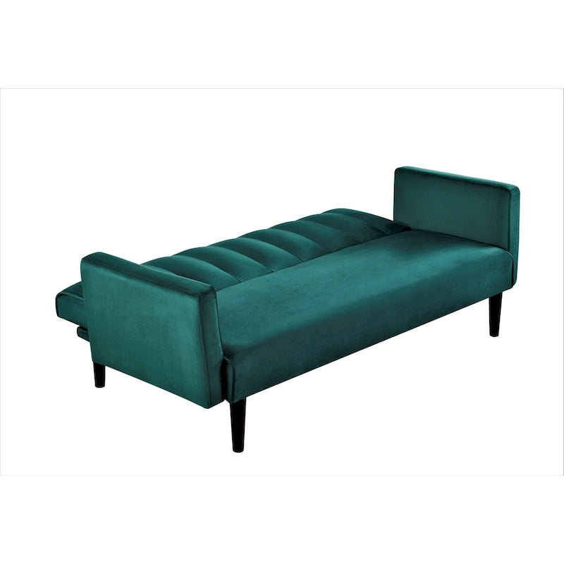 Convertible Velvet Sofa Bed