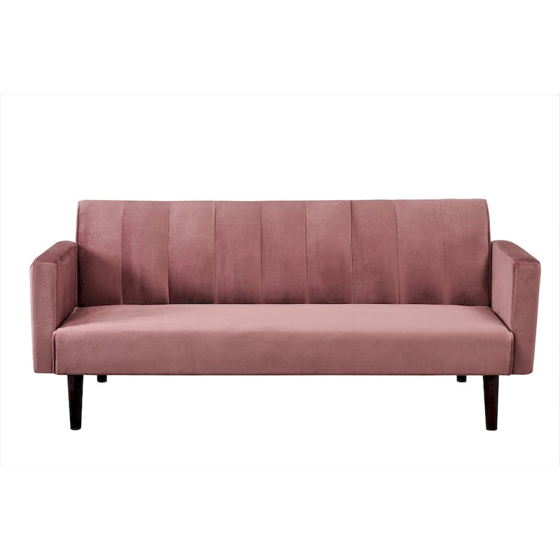 Convertible Velvet Sofa Bed