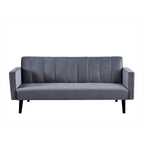 Convertible Velvet Sofa Bed