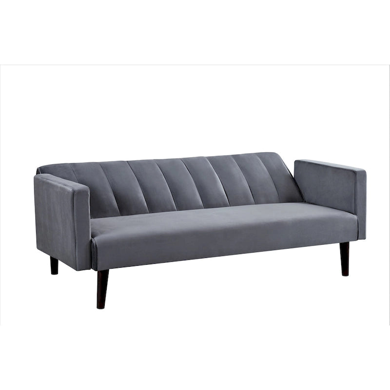 Convertible Velvet Sofa Bed