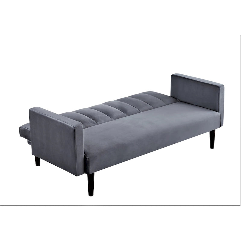 Convertible Velvet Sofa Bed