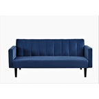 Convertible Velvet Sofa Bed