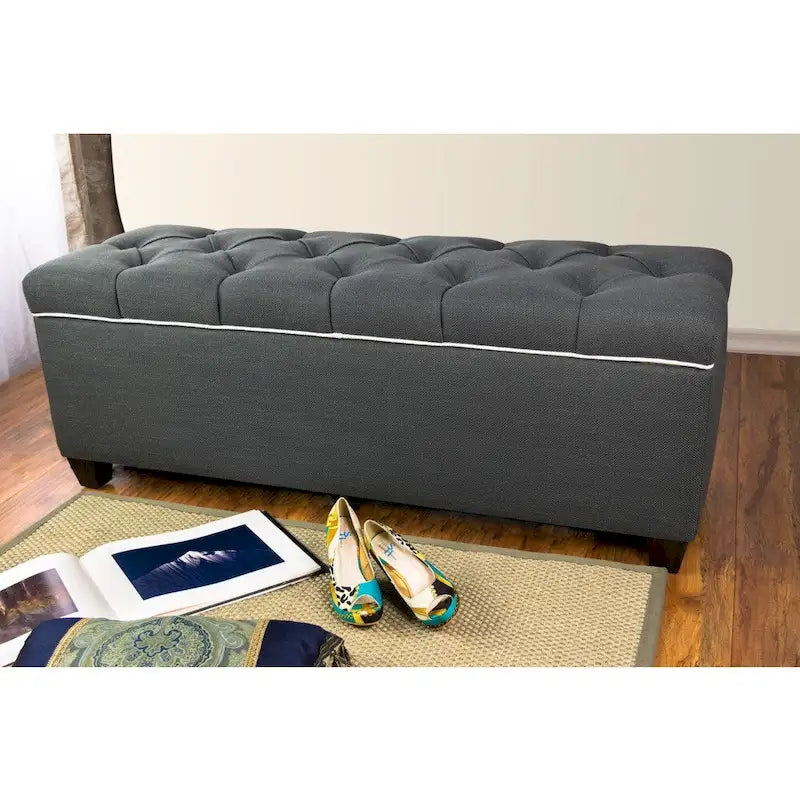 The Shoe Storage Bench - Loft Charcoal