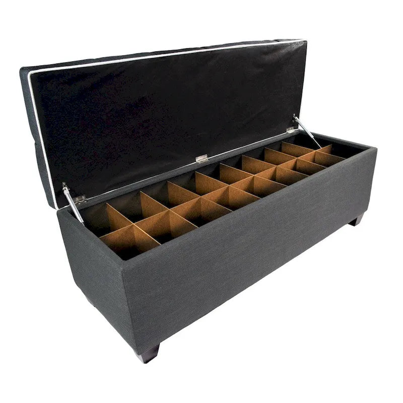 The Shoe Storage Bench - Loft Charcoal