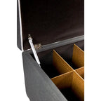 The Shoe Storage Bench - Loft Charcoal