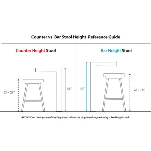 24 Fixed-Height Counter Stool with Bent Wood Legs & Square Footrest (Set of 2)