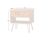 Alexandria 1-Drawer End Table