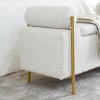 Upholstered Velvet Storage Bench