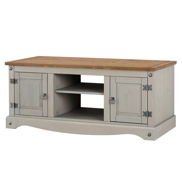 Wood TV Entertainment Stand
