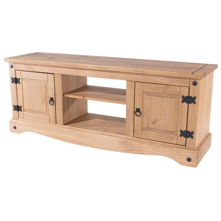 Wood TV Entertainment Stand