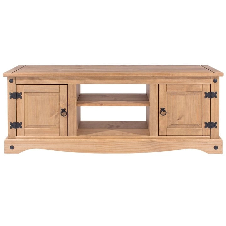 Wood TV Entertainment Stand