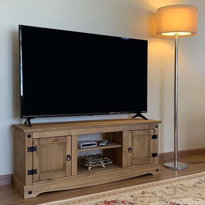 Wood TV Entertainment Stand
