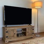 Wood TV Entertainment Stand