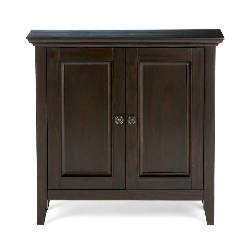 Halifax Solid Wood Transitional Low Storage Cabinet - 32w x 14d x 31 h