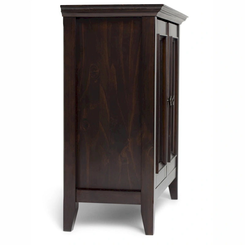 Halifax Solid Wood Transitional Low Storage Cabinet - 32w x 14d x 31 h