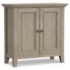 Halifax Solid Wood Transitional Low Storage Cabinet - 32w x 14d x 31 h