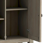 Halifax Solid Wood Transitional Low Storage Cabinet - 32w x 14d x 31 h