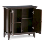 Halifax Solid Wood Transitional Low Storage Cabinet - 32w x 14d x 31 h