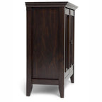 Halifax Solid Wood Transitional Low Storage Cabinet - 32w x 14d x 31 h