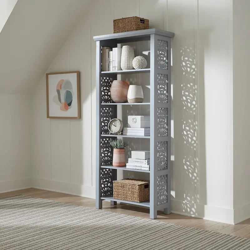 Weathered Accent Bookcase
