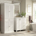 30Bathroom Cabinet Storage Cabinet Doors Wooden Floor Cabinet