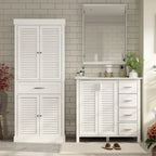 30Bathroom Cabinet Storage Cabinet Doors Wooden Floor Cabinet