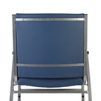 Heavy Duty Stack Chair with Arms - 21D x 21W x 31H