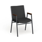 Heavy Duty Stack Chair with Arms - 21D x 21W x 31H