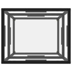 Console Table Transparent 19.7x15.7x15.7 Tempered Glass - 19.7 x 15.7 x 15.7