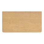 3 Drawer Rounded Leg Wood Dresser