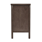 3 Drawer Rounded Leg Wood Dresser
