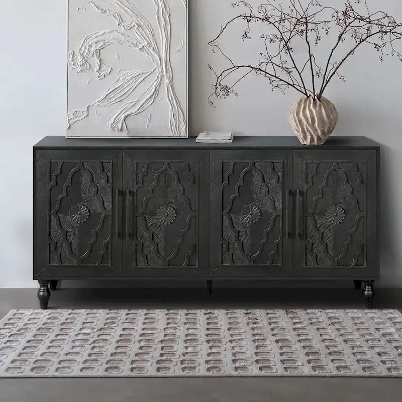 Storage Cabinet with 4 Doors - N/A