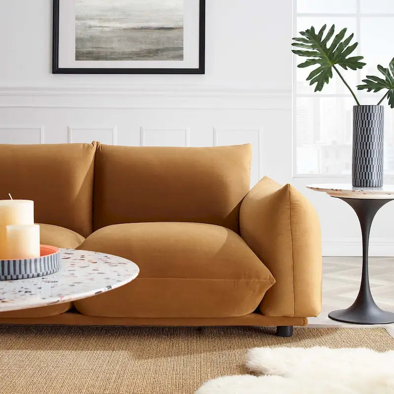 Performance Velvet Sofa