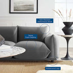 Performance Velvet Sofa