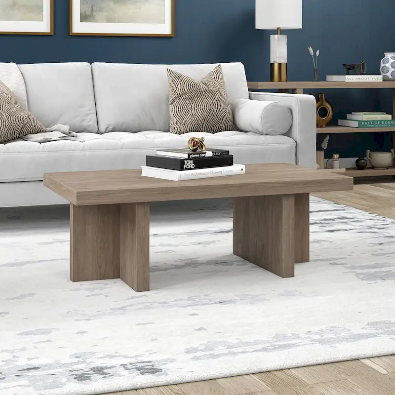 44 Wide Rectangular Coffee Table - 44 Wide